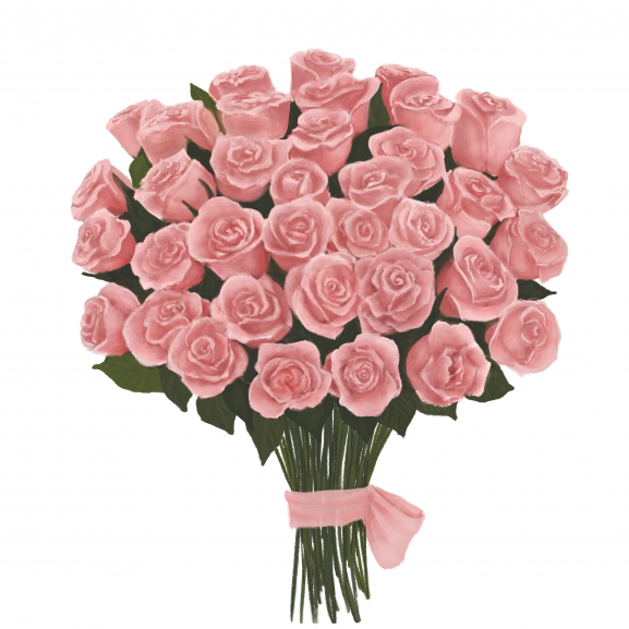 Lumanare parfumata rose