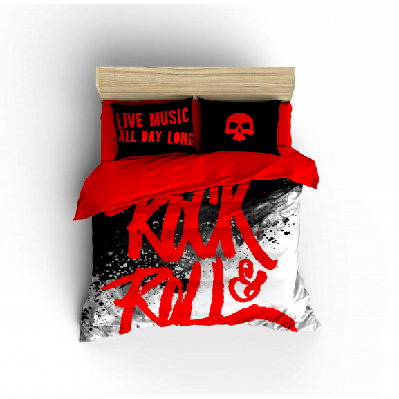 Set Lenjerie Pat Dublu Rock & Roll