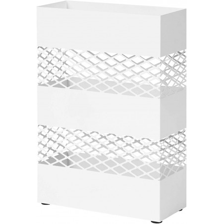 Suport Umbrela Fence White, 28 x 12 x 41 cm-01