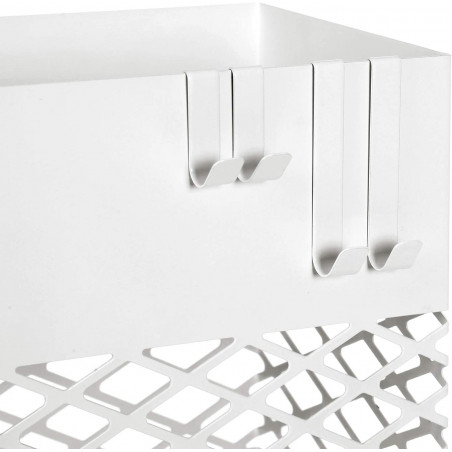 Suport Umbrela Fence White, 28 x 12 x 41 cm-01