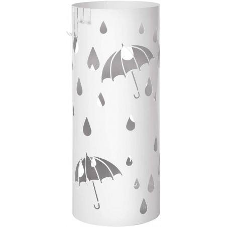 Suport Umbrela Rain White, 19.5 x 19.5 x 49 cm-01