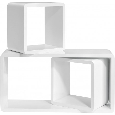 Polita White, Alb, 50 x 26 x 15 Cm-01