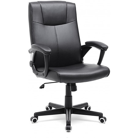 Scaun Birou Office Swivel,Negru, 66 X 66 X 110 Cm-01