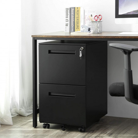 Dulap Depozitare Office Negru, 39 x 50 x 65 cm-01