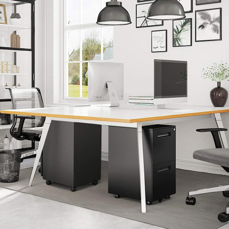 Dulap Depozitare Office Negru, 39 x 50 x 65 cm-01