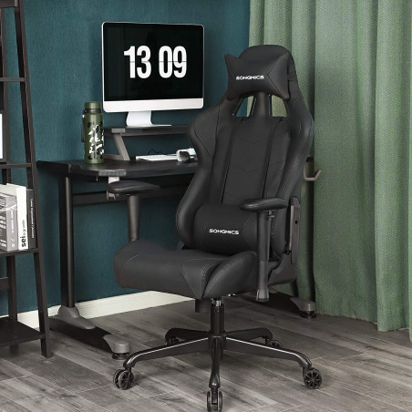 Scaun Birou Ergonomic Gaming Free, Negru, 69 x 71 x 128 Cm-01