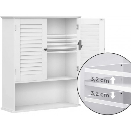 Dulap suspendat Baie Cottage 1, 70 x 20 x 60 cm-01