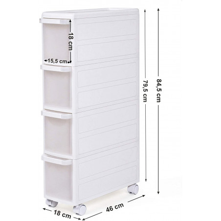 Dulap Depozitare Bucatarie, 84,5 x 46 x 18 Cm-01