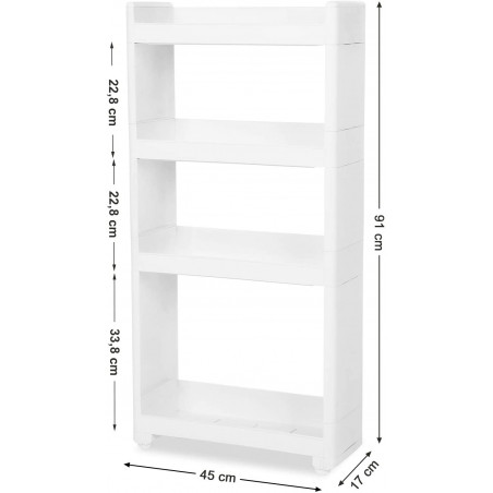 Etajera Depozitare 5, 45 x 17 x 91 cm-01