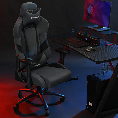 Scaun Birou Gaming Ergonomic cu cotiere reglabile, 60 x 128 x 70 Cm-01