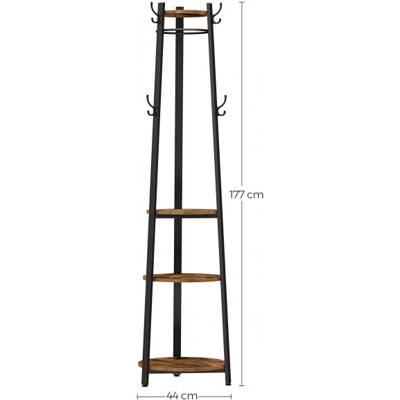 Cuier Haine Vintage, Maro, 44 x 44 x 177 cm