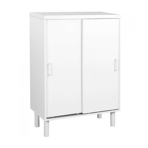 Dulap Incaltaminte Vintage, Alb, 70 x 35 x 100 cm