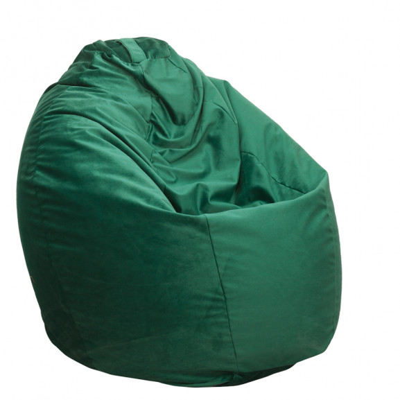 Fotoliu Bean Bag, Interior, Tip Pară Verde 90 X 90 X 35 X 84 cm