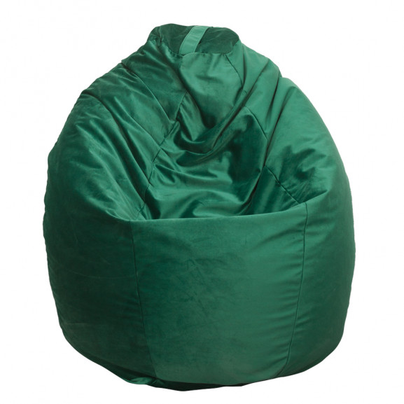 Fotoliu Bean Bag, Interior, Tip Pară Verde 90 X 90 X 35 X 84 cm