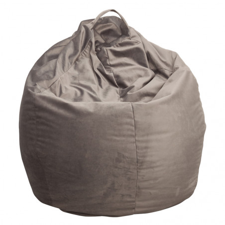 Fotoliu Bean Bag, Interior, Tip Pară Gri Deschis 80 X 80 X 34 X 78 cm-01