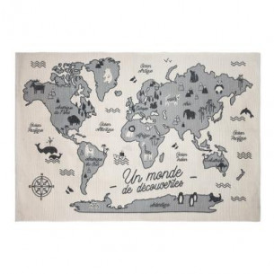 Covor World Map 147 X 98 cm