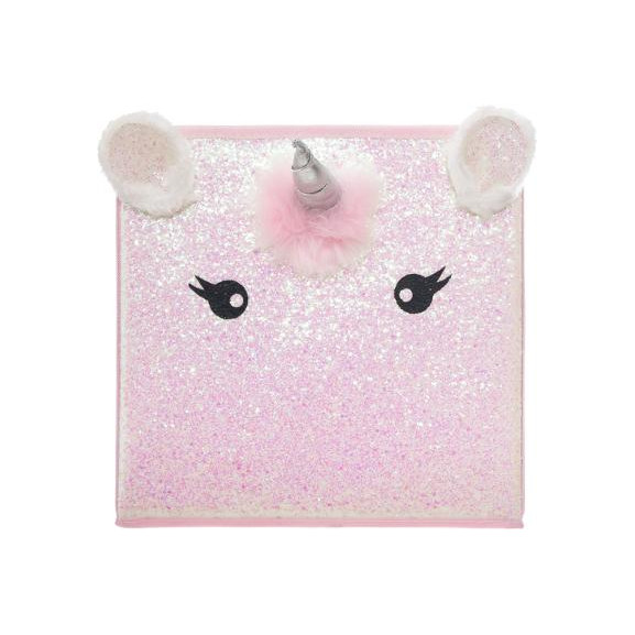 Cutie depozitare unicorn roz