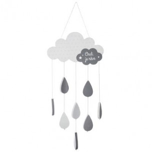 Decoratiune Agatatoare Grey Cloud