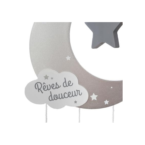 Decoratiune Agatatoare Grey Moon