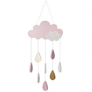 Decoratiune Agatatoare Pink Cloud