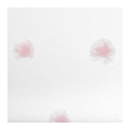 Perdea Copii Pom Pom Roz 140 X 240 cm-01