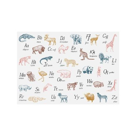 Poster World Cu Sticket Animals-01
