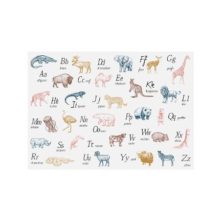Poster World Cu Sticket Animals-01
