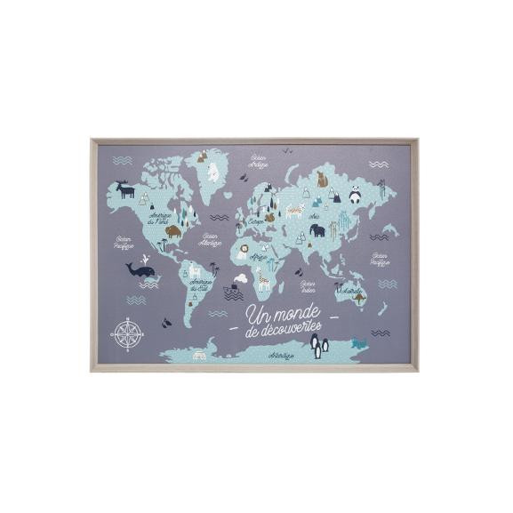 Tablou World Map Copii