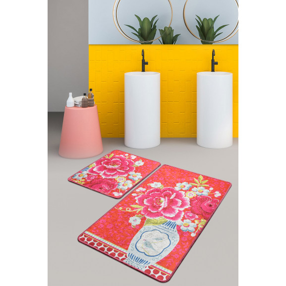 Set Covor Baie 2 Vaso Blu