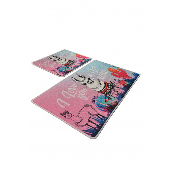 Set Covor Baie 2 White Lama