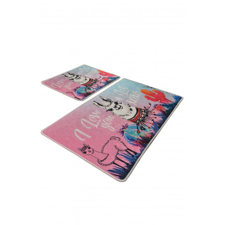 Set Covor Baie 2 White Lama-01