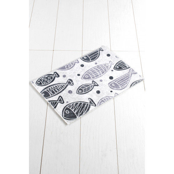 Covor Baie Fish White 40X60 cm