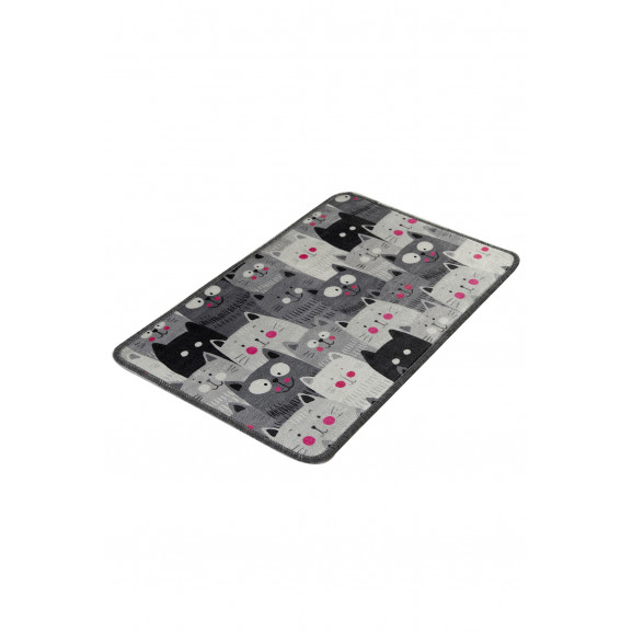 Covor Baie Meow Grey 40X60 cm