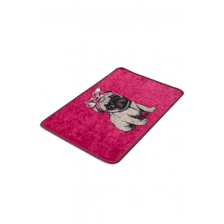 Covor Baie Pink Pug 40X60 cm-01
