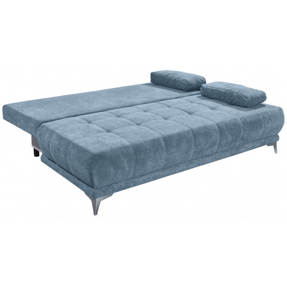 Canapea extensibila denny, denim, 203 x 86 x 101 cm