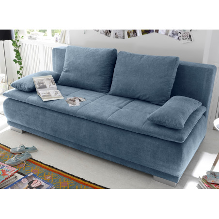 Canapea Extensibila Louis, Denim, 211 x 93 x 103 cm-01