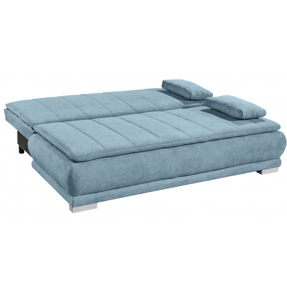 Canapea extensibila elena, denim, 208 x 93 x 105 cm