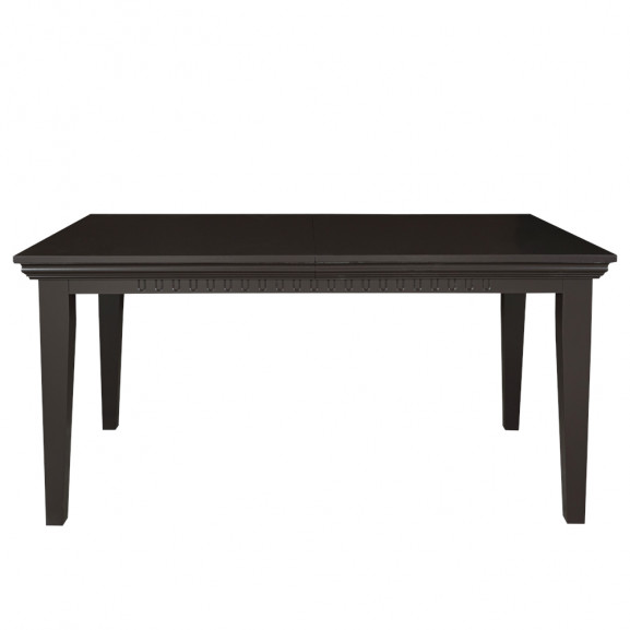Masa Saint Tropez, Extensibila, Negru, 160 x 90 x 77.5 Cm