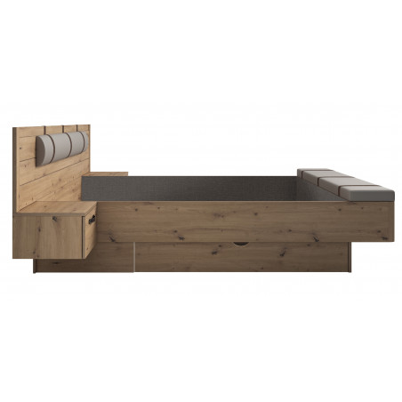 Pat Cu 2 Noptiere Prestige, 160 X 200 Cm-01