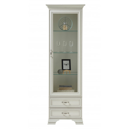 Set Mobilier Living Venice, Alb Antichizat, 313 Cm-01