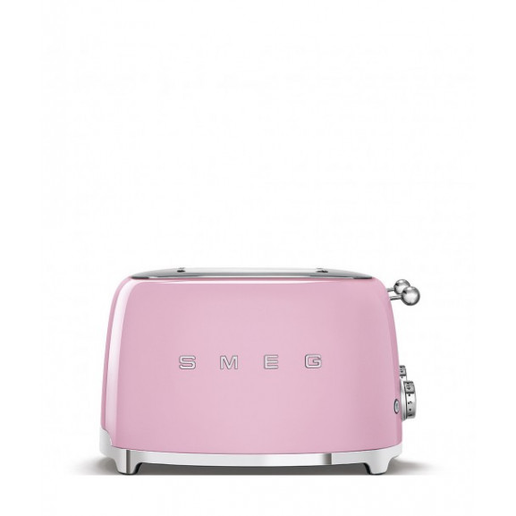 Toaster 4 felii smeg tsf03pkeu, stilul anilor 50, roz