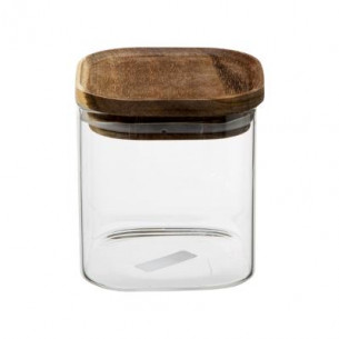 Borcan Cu Capac Wood 0,6L