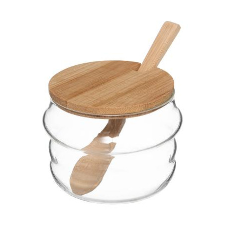 Set 4 Borcane Cu Suport Bamboo-01