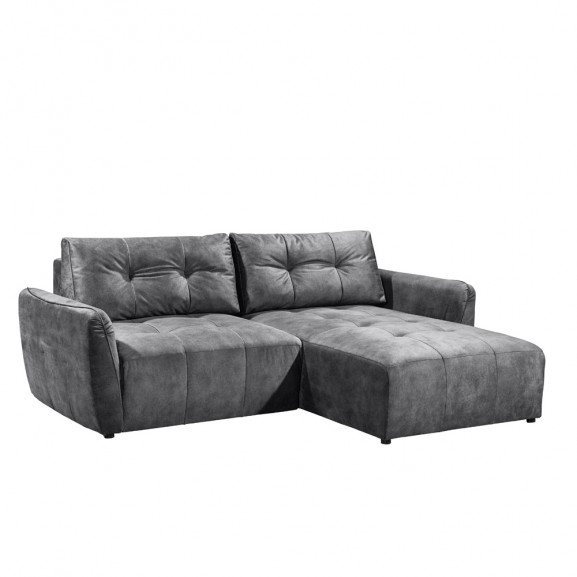 Coltar extensibil diana, stanga/dreapta, cu lada, antracit