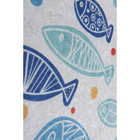 Covor Bucatarie Fish Colourful 100x100 cm-01