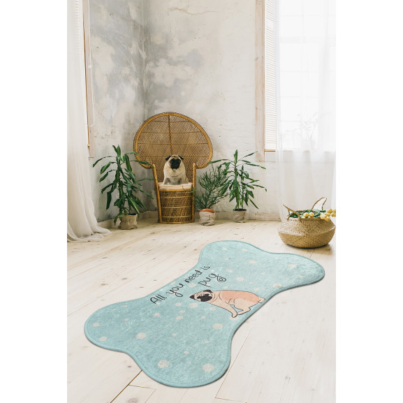 Covor Bucatarie Pug  60x100 cm