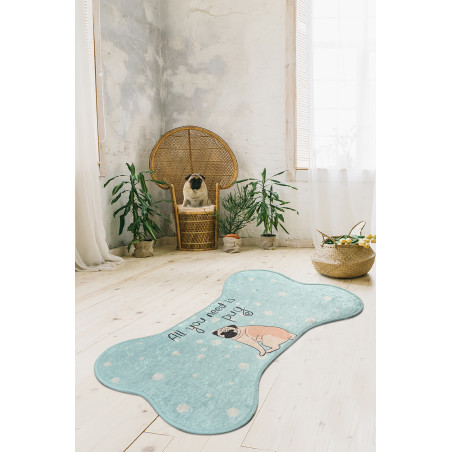 Covor Bucatarie Pug  60x100 cm-01