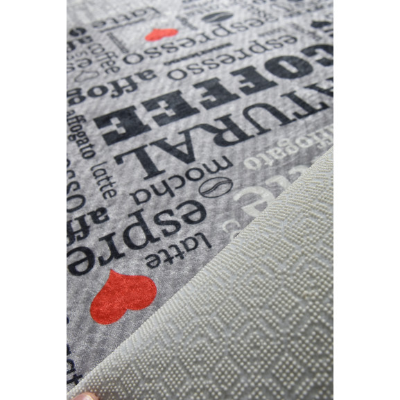 Covor Bucatarie Fincan Grey