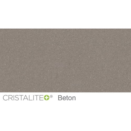 Chiuveta bucatarie Schock Ronda D-100L Cristalite Concrete, granit, reversibila, montare pe blat 65 x 50 cm