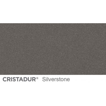 Chiuveta bucatarie Schock Galaxy N-100 Cristadur Silverstone, granit, montare pe blat 60 x 53 cm-01